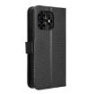 UMIDIGI G5 Mecha Diamond Texture Leather Phone Case - Black - 3
