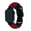 Apple Watch Ultra 2 49mm Dual-layer Braided Paracord Buckle Watch Band - 1