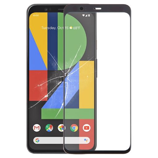 Google Pixel 4XL Front Screen Glass Lens with OCA Adhesive - 1