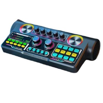 S900 Bluetooth Sound Card Live Phone Singing Stereo Surround Sound Microphone - 1