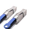 12Gbps SFF-8644 To 8644 HD Server Data Cable, Black 2m - 3