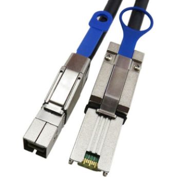 2m Mini SAS HD SFF-8644 to 8088 26P Server External Hard Drive Cable - 1
