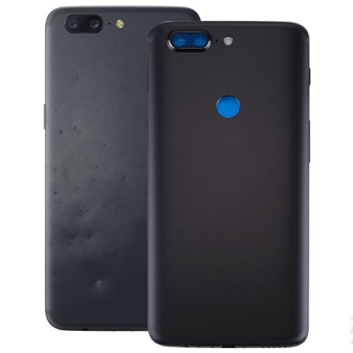 OnePlus 5T Back Cover - Black - 1
