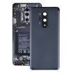 OnePlus 8 Pro Battery Back Cover with Camera Lens Cover - Black - 1