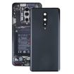 OnePlus 8 Battery Back Cover with Camera Lens Cover - Black - 1