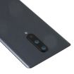 OnePlus 8 Battery Back Cover with Camera Lens Cover - Black - 4