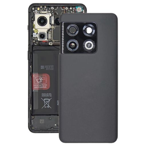 OnePlus 10 Pro Battery Back Cover - Black - 1