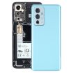 OnePlus 9RT 5G Blue Glass Battery Back Cover with Camera Lens - 1