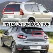 Porsche Macan 2014-2017 Rear Wiper Arm Blade Assembly - 7