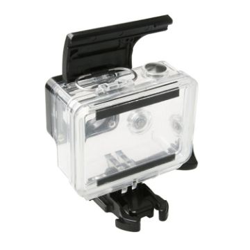 Waterproof Housing Case for Gopro HERO4/3+ Camera (Black) - 1