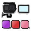 Waterproof Case + Touch Back Cover + Lens Filter for GoPro HERO10/9 Black - 2
