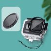 RUIGPRO GoPro HERO8 58mm Filter Adapter Ring + Waterproof Case - 1
