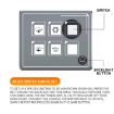 SP5106 RV Yacht 5mm Film Touch Panel Switch - 3