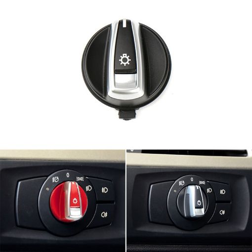 BMW X1 2009-2015 Headlight Switch Button Knob Cover Trim - Left Driving - 1