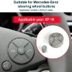 Mercedes-Benz W204 2007-2014 Right Side Steering Wheel Switch Panel, Black - 5