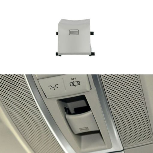 Mercedes-Benz W166/W292 Dome Light Button Sunroof Switch (Grey White) - 1