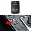 BMW 3 Series Left Driving Car Central Control Multi-function Sport Button - 1