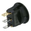 2pcs KCD1-102N Round 3Pin Rocker Switch LED Light 12V Car Modification - 2