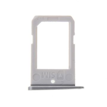 Silver SIM Card Tray for Galaxy S6 Edge/G925 - 1