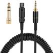 ZS0225 Headphone Audio Cable for AKG Q701/Pioneer HDJ-2000 - Black - 1