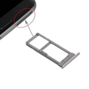 Galaxy S7 Edge/G935 SIM & Micro SD Card Tray - Gold - 1