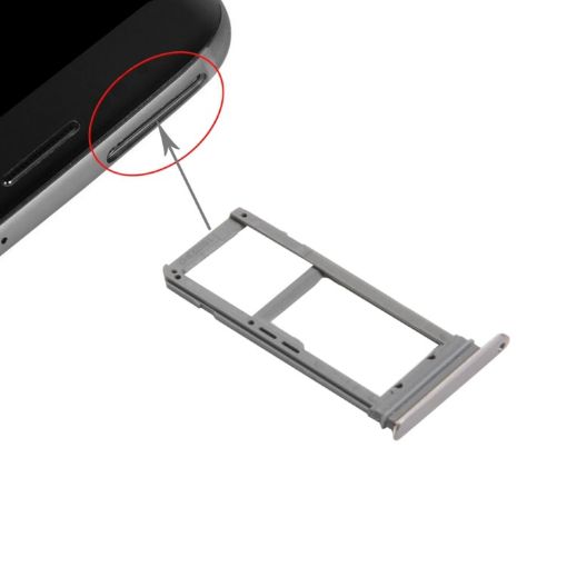 Galaxy S7 Edge/G935 SIM & Micro SD Card Tray - Gold - 1
