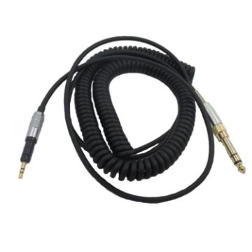 ATH-M50X/M40X/M70X Spring Headset Audio Cable AUX 2.5mm Head - 1