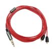 Shure MMCX/SE215/SE425/SE535/SE846/UE900/Waston Headset Cable - Red - 1