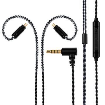 0.78mm 2pin Headphone Cable With Microphone Upgrade Cable - 1