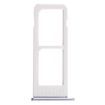 Grey SIM Card Tray for Galaxy S6 Edge Plus/S6 Edge+ - 2 SIM Slots - 2