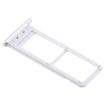 Silver SIM Card Tray for Galaxy S6 Edge Plus/S6 Edge+ - 2 SIM Slots - 4