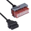 30 Pin to 16 Pin OBDII Diagnostic Cable for Peugeot Citroen - 2