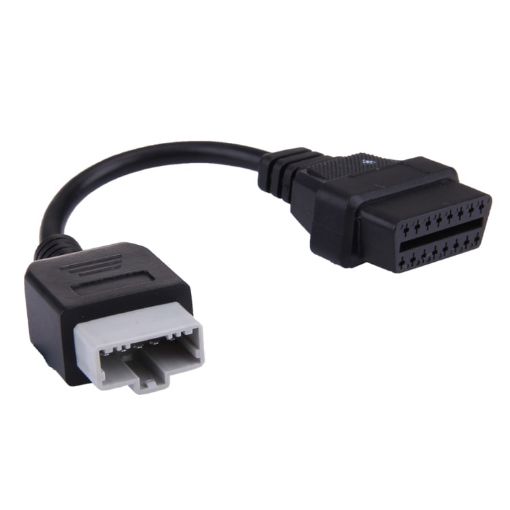 5 Pin to 16 Pin OBDII Diagnostic Cable for Honda - 20.5cm (Black) - 1