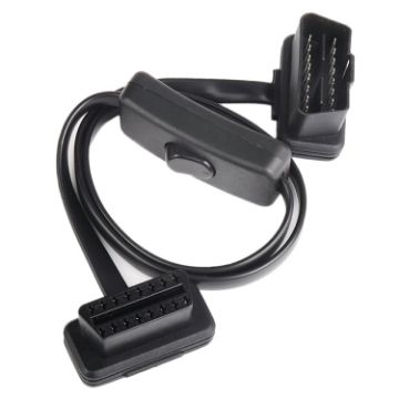 16PIN Car OBD Diagnostic Extended Cable with Switch - 1