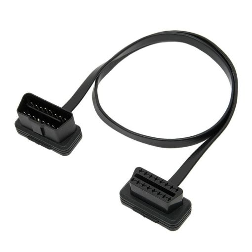 16PIN Car OBD Diagnostic Extended Cable OBD2 Male to Female 100cm - 1