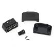 5 PCS 16PIN Car Male Connector OBD2 Plug + Shell + Line Card + Screw - 7