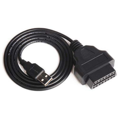 Car OBD 2 Female to USB Connector GPS Cable - 1m Length - 1