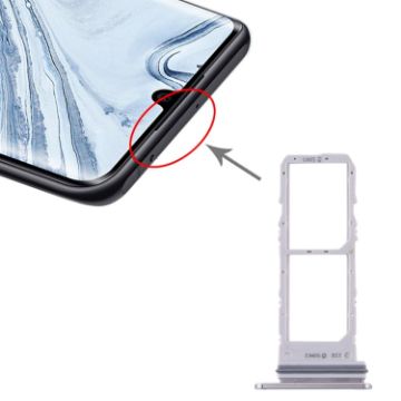 Samsung Galaxy Note10 SIM Card Tray + SIM Card Tray (Grey) - 1