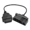 Car OBD II 7 Pin to 16 Pin Adapter Cable for Ford - Compatible with Ford Vehicles - 2