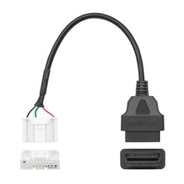 Car OBD2 20 Pin Detection Adapter Cable for Tesla Model X/S - 1