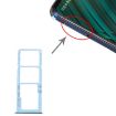 Samsung Galaxy A51/A515 SIM Card Tray + Micro SD Card Tray (Blue) - 1