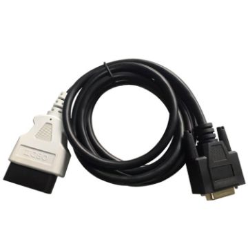 15PIN Car OBD Connector Plug Diagnostic Cable - Black - 1