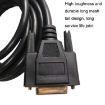 15PIN Car OBD Connector Plug Diagnostic Cable - Black - 5