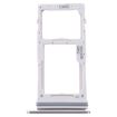 Samsung Galaxy Note 10 Lite SM-N770 SIM Card Tray + SIM Card Tray/Micro SD Card Tray Silver - 2