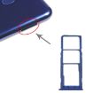 Samsung Galaxy M10 SM-M105 SIM Card Tray + Micro SD Card Tray (Blue) - 1
