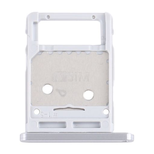 Samsung Galaxy Tab S7 SM-T870/T875 SIM Card Tray + Micro SD Card Tray Silver - 1