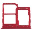 Samsung Galaxy A01 Core SM-A013 SIM Card Tray + Micro SD Card Tray (Red) - 2