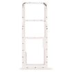 Samsung Galaxy A02s SM-A025 SIM Card Tray + Micro SD Card Tray (White) - 1