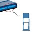 Samsung Galaxy A12 SM-A125 SIM Card Tray + Micro SD Card Tray Blue - 4