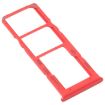 Samsung Galaxy A12 SM-A125 SIM Card Tray + Micro SD Card Tray (Red) - 2